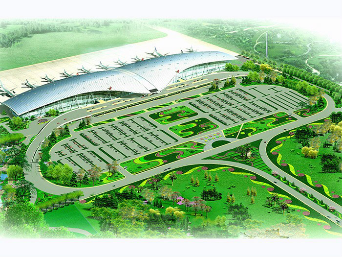 济南国际机场航站区景观设计